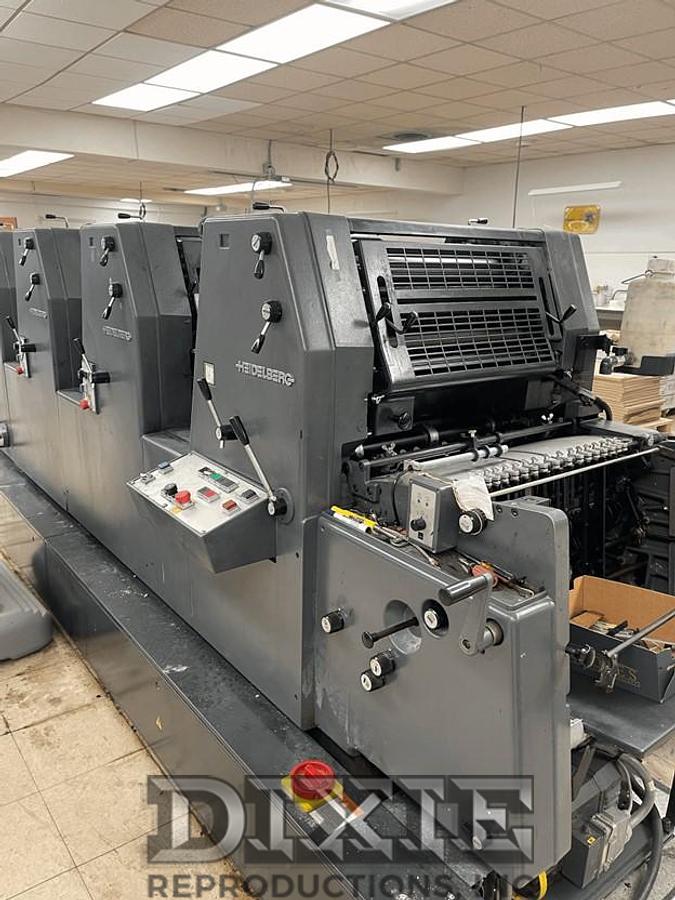 Used Heidelberg PACKAGE DEAL MOZ, MO & GTO 52