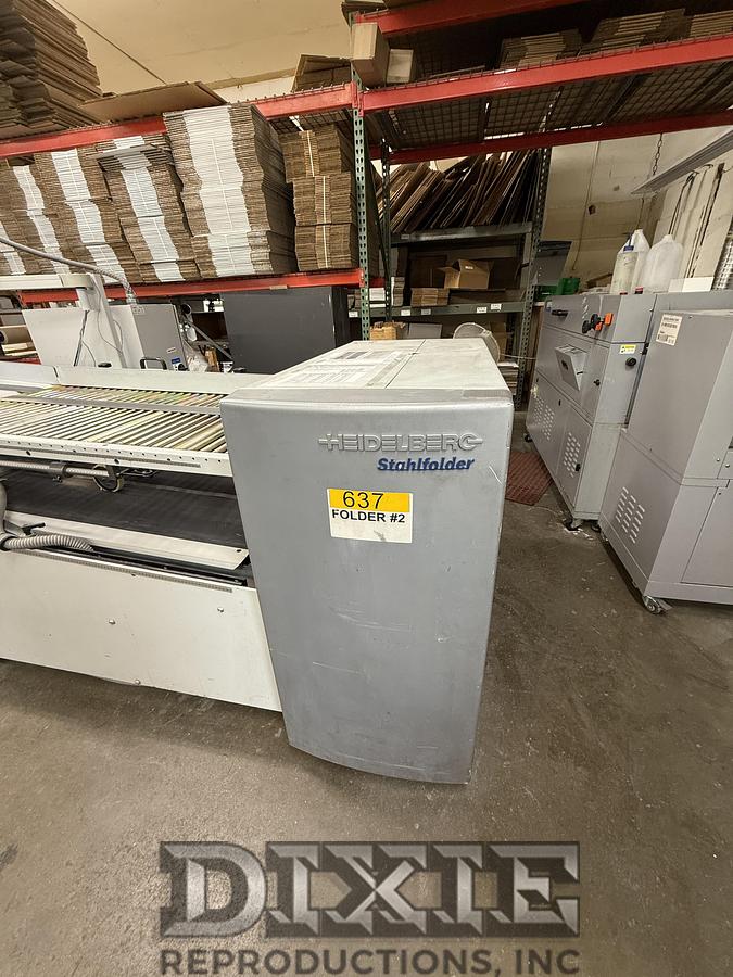 Used 2008 Stahl TF-66/RFH-66 Folder