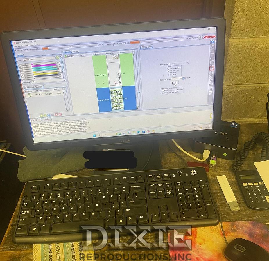 Used 2014 Mimaki JFX500 Flat Bed Printer