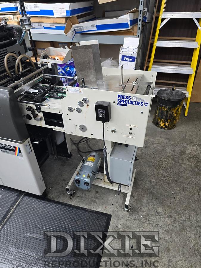 Used 1997 Hamada C9000 Duplicator with T Head & Envelope Feeder