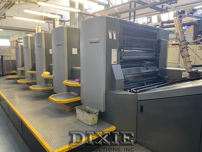 Used 2008 Heidelberg CD102-4+LX2+UV