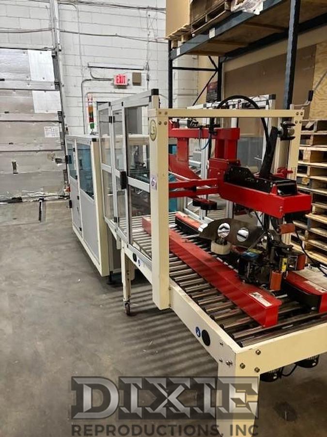 Used 2024 Eagle T20CFSM Carton Erector and T500 Sealer