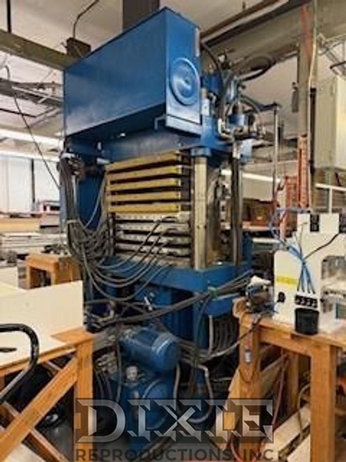Used Gimco Laminating Press & Press Punch