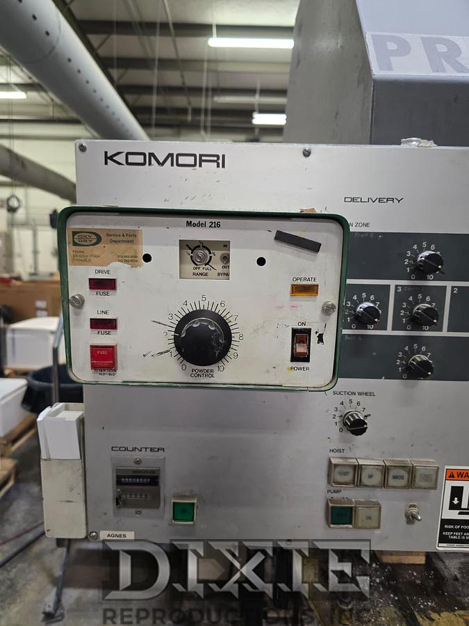 Used 1983 Komori L540