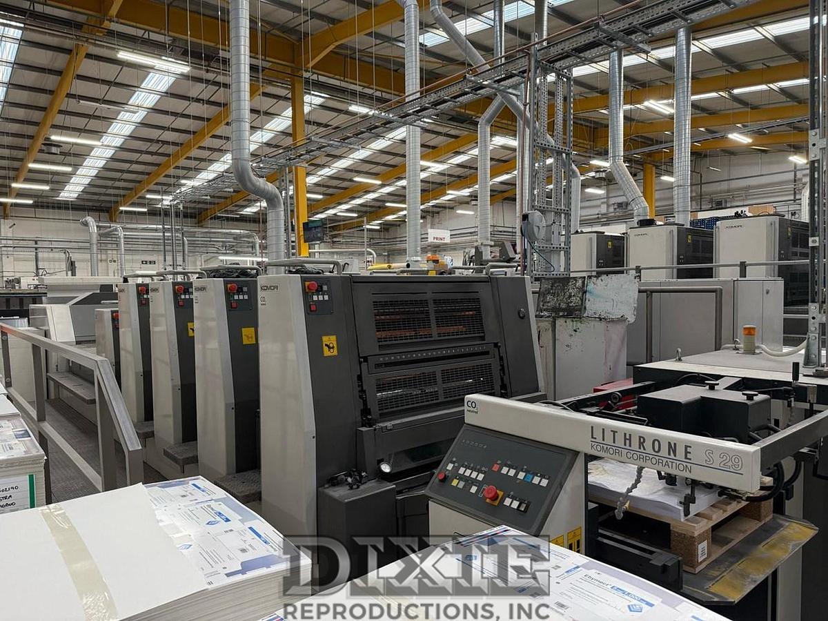 Used 2013 Komori Lithrome LS-429+CX
