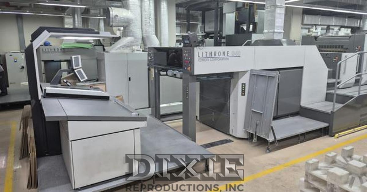 Used 2016 Komori GL-640+C