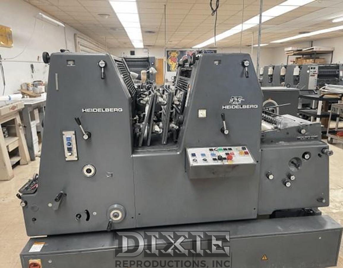 Used Heidelberg PACKAGE DEAL MOZ, MO & GTO 52
