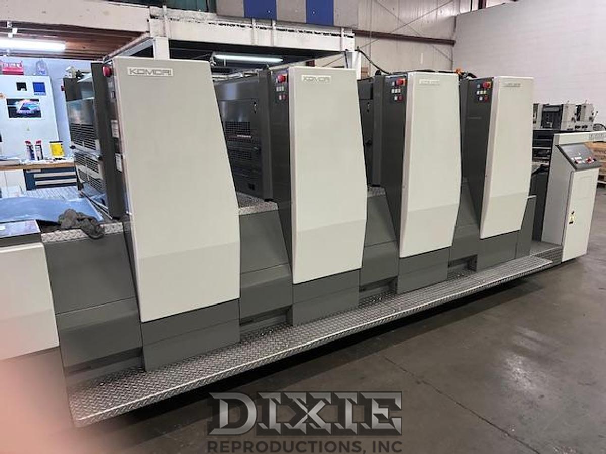 Used 2016 Komori Enthrone 429