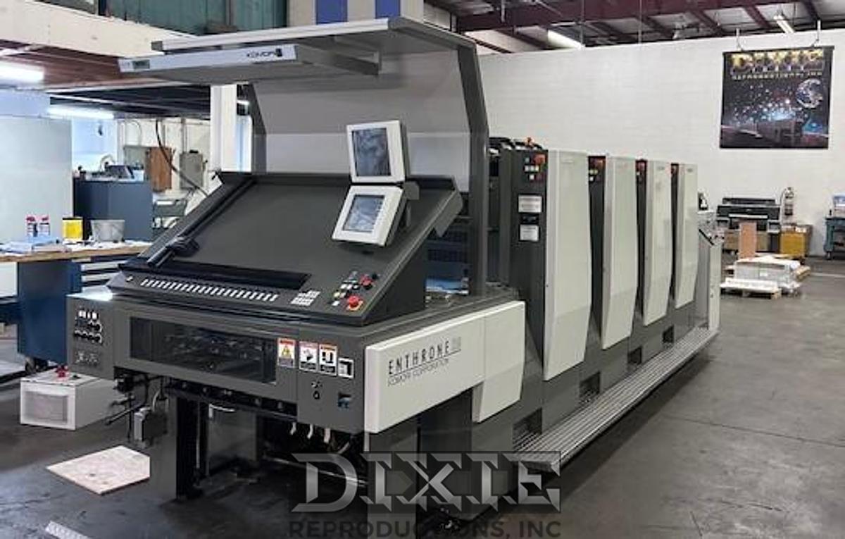 Used 2016 Komori Enthrone 429