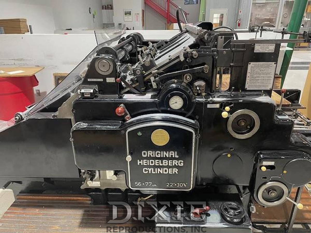 Used Heidelberg Cylinder Press