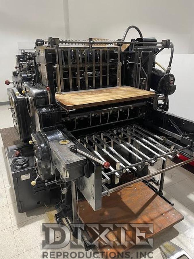 Used Heidelberg Cylinder Press