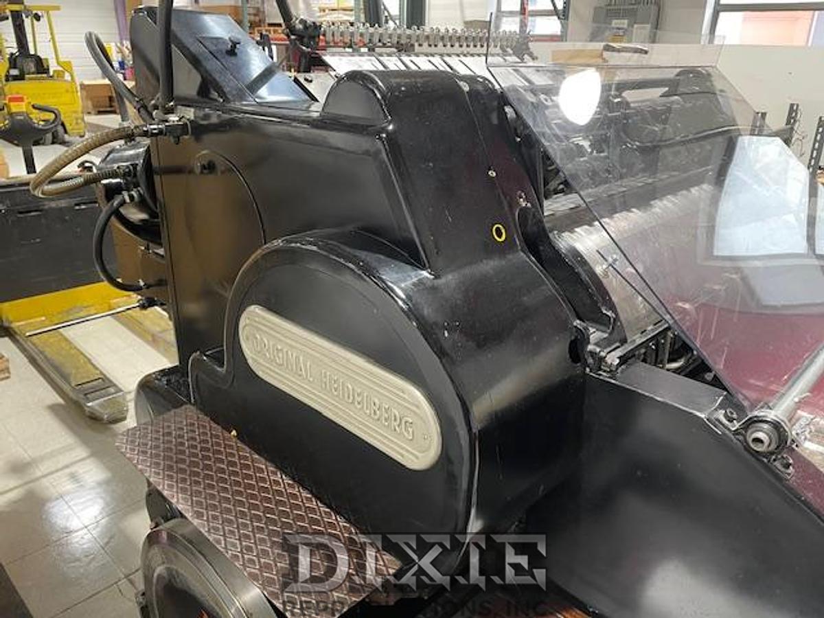 Used Heidelberg Cylinder Press