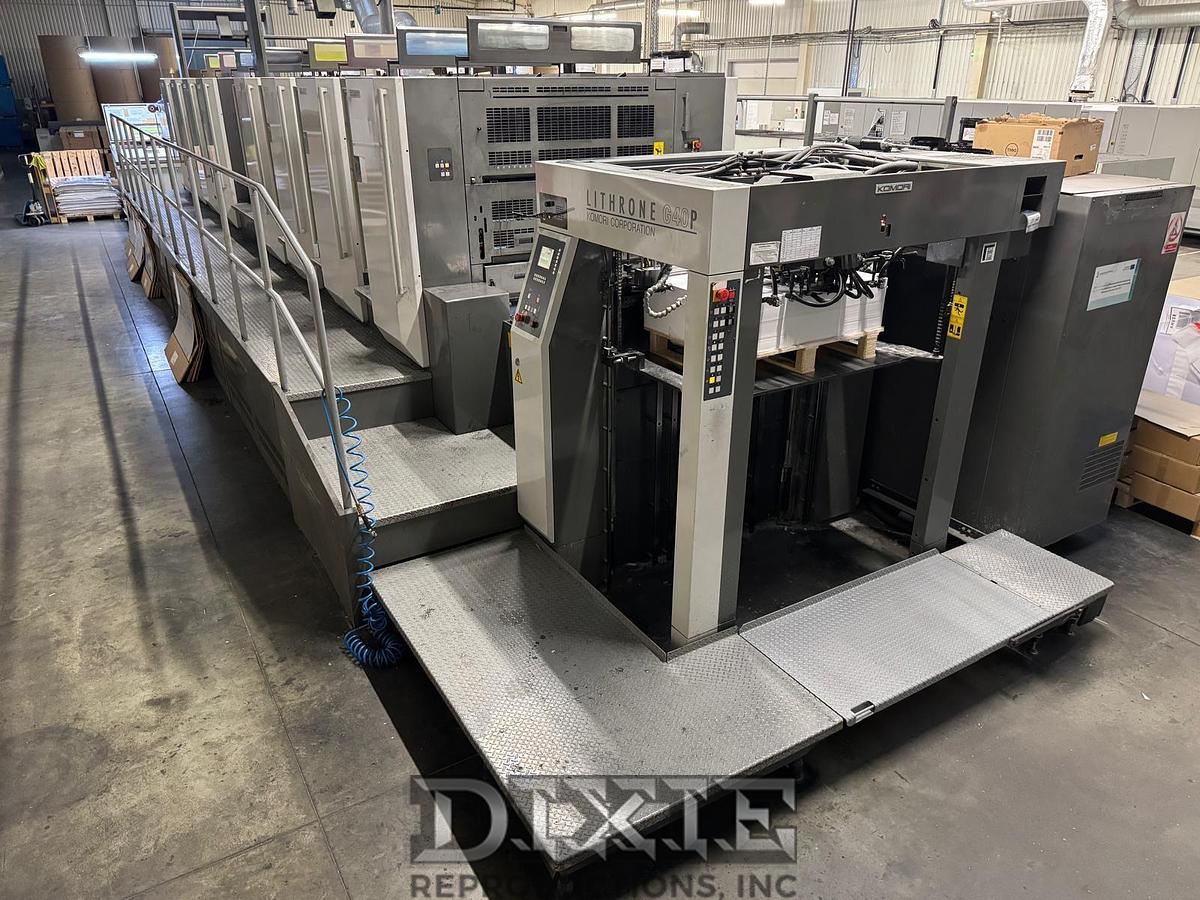 Used 2013 Komori Lithrone GL840 P-H-UV