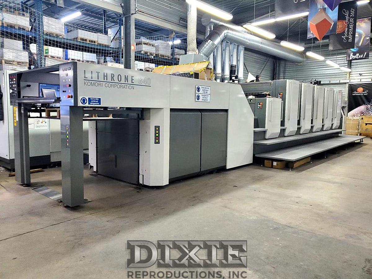 Used 2015 Komori GL 540 + C H- UV