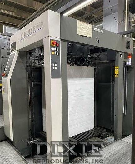 Used 2014 Komori Lithrone GL 640+CX UV