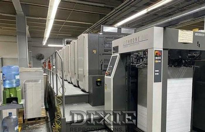 Used 2014 Komori Lithrone GL 640+CX UV