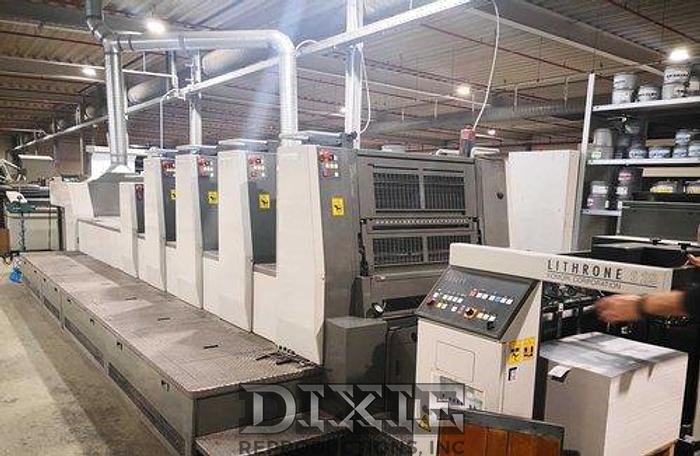 Used 2016 Komori Lithrone LS 429+C
