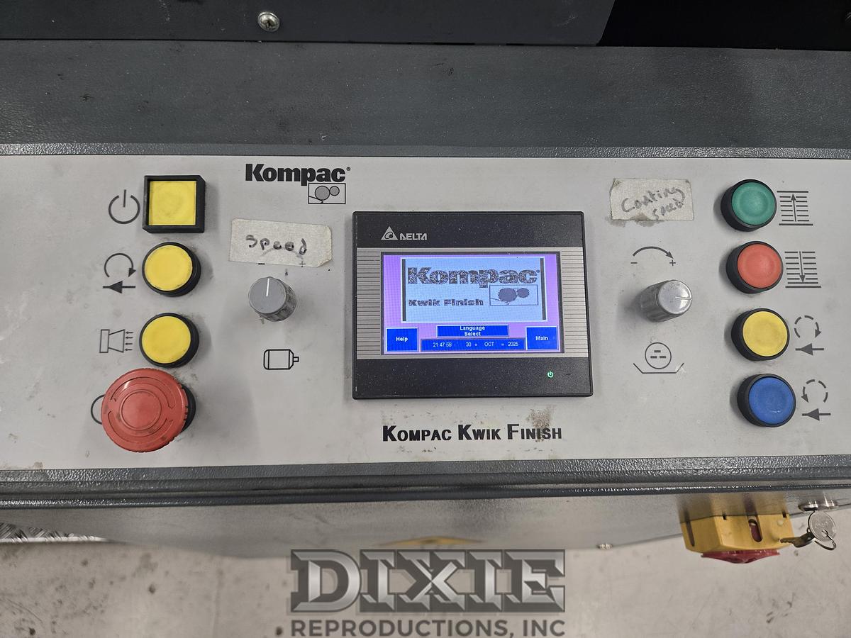 Used 2016 Kompac KF32 AQ/UV Coater