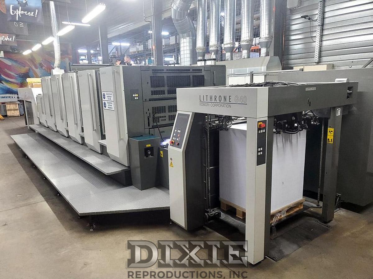 Used 2015 Komori GL 540 + C H- UV