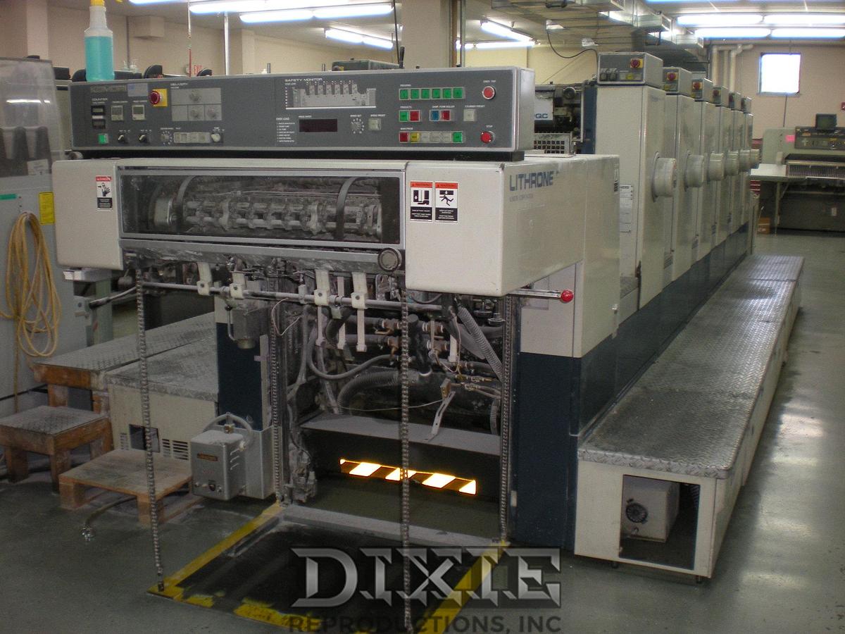 Used 1995 Komori Lithrone 628