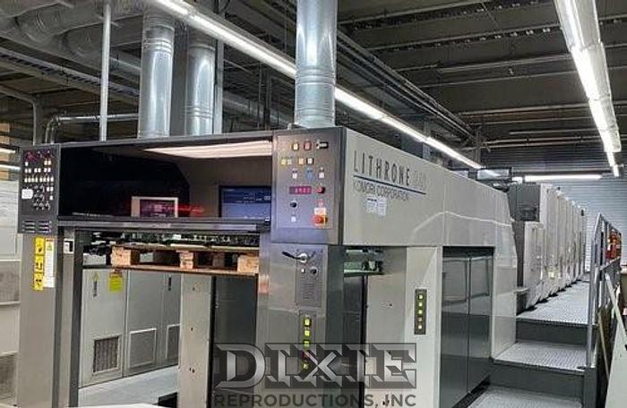 Used 2014 Komori Lithrone GL 640+CX UV