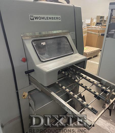 Used Wohlenberg 3 Knife Trimmer