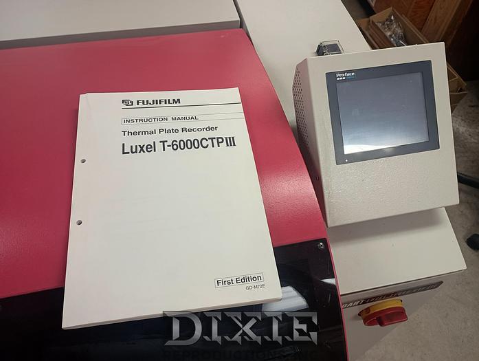 Used 2004 FujiFilm  Luxel T-6000 CTP
