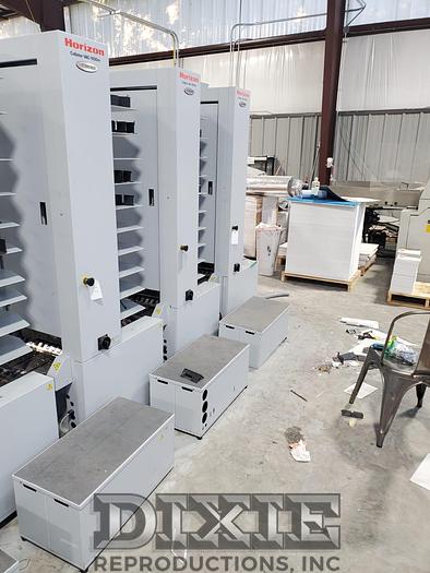 Used 2016 Horizon Collator/Stitch & Fold/Trimmer/Stacker