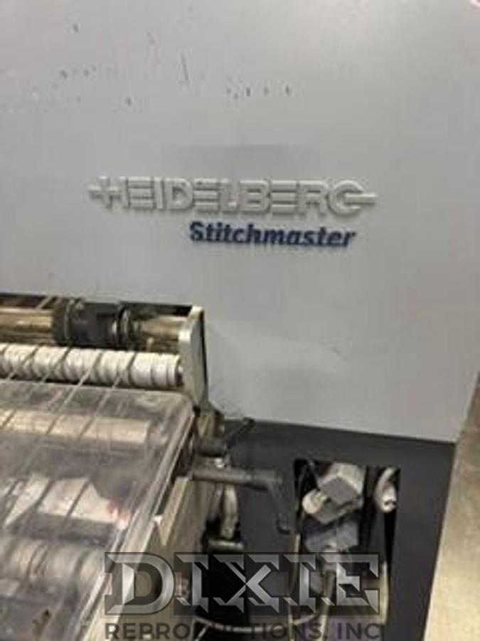 Used 2005 Heidelberg ST 400 Stitch Master Saddle Stitcher
