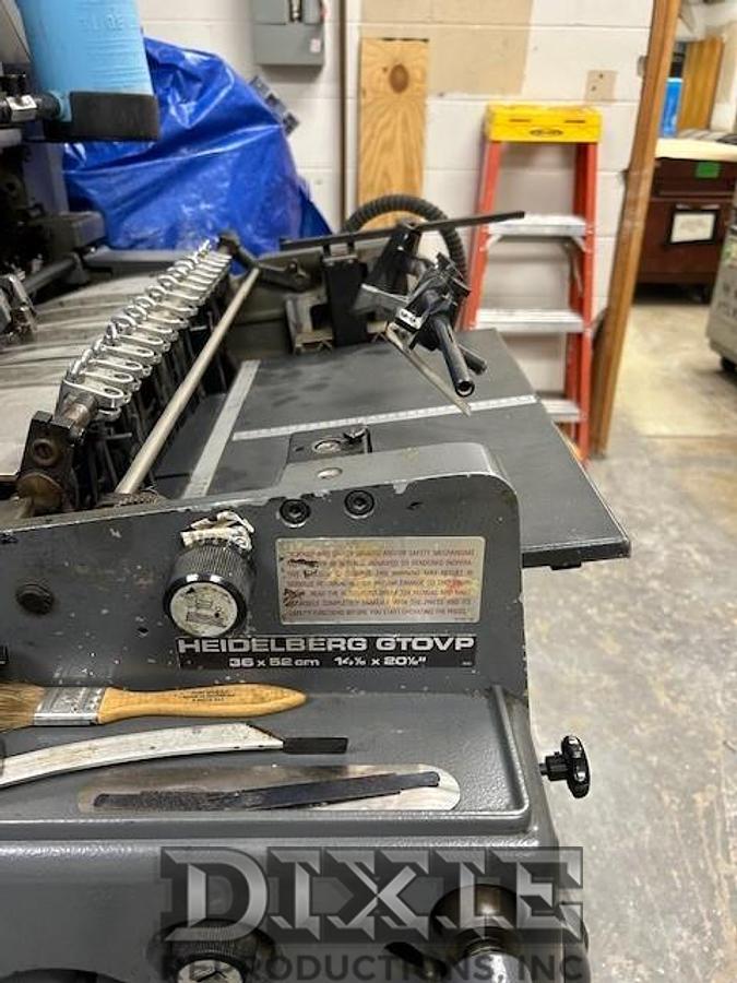 Used 1987 Heidelberg GTOVP 52