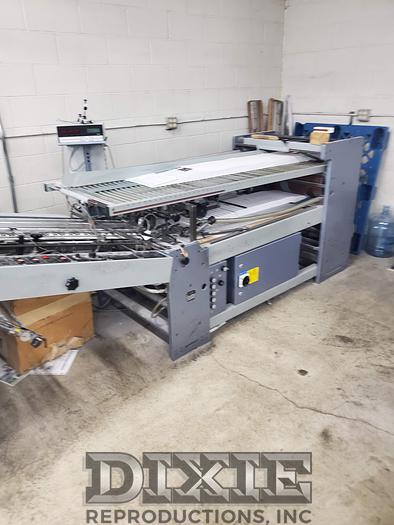 Used STAHL TF 66 CONTINUOUS FEED PAPER FOLDER AND MOBILE DELIVERY