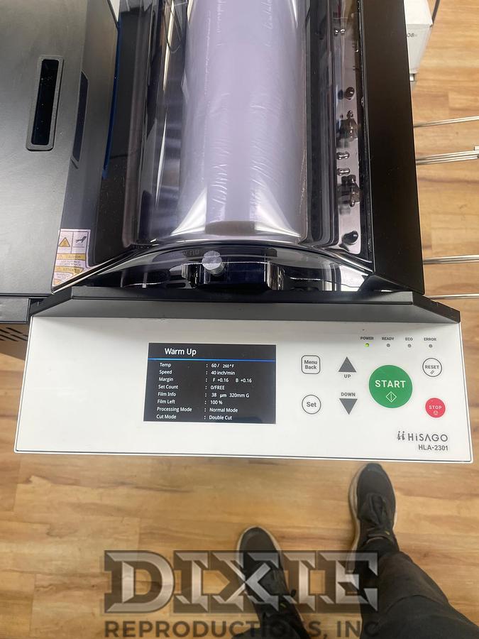 Used Dry Lam HLA-2301 Laminator