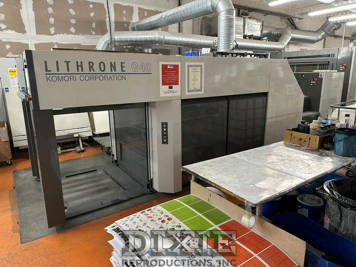 Used 2012 Komori GL540+L
