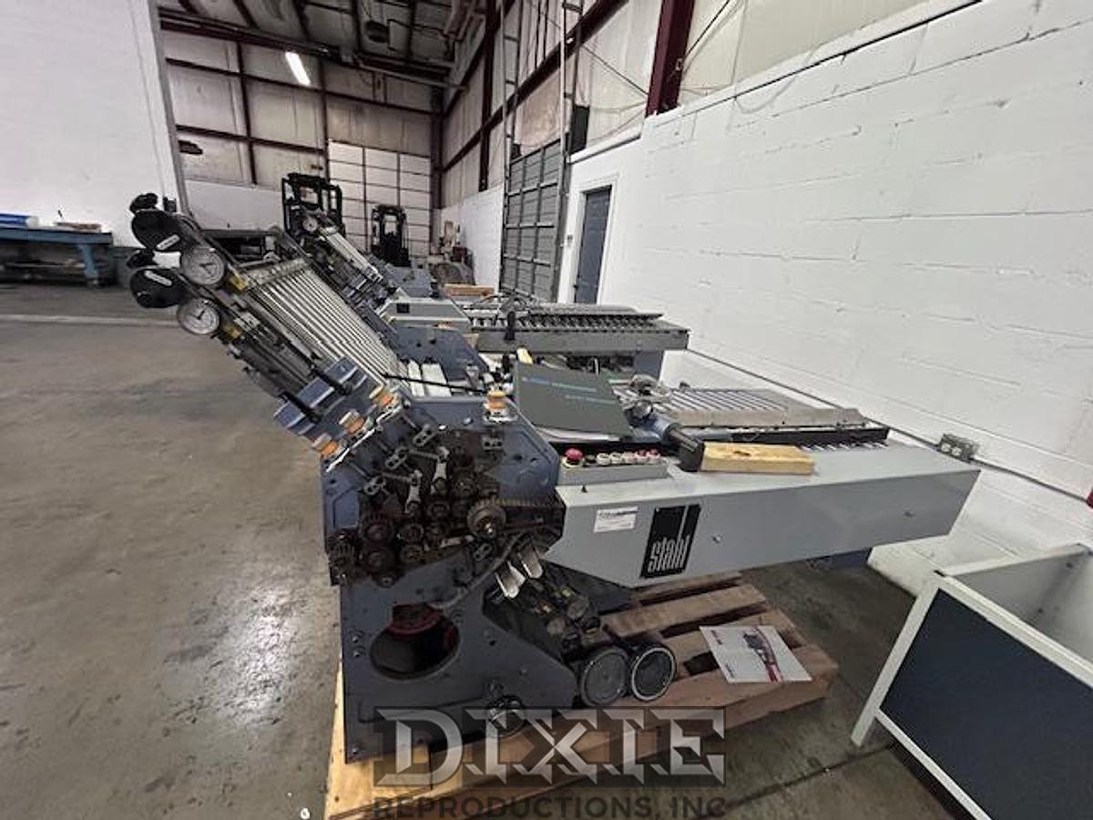 Used 1992 RF 66 Stahl Cont Feed Folder w 2 Rt Angles