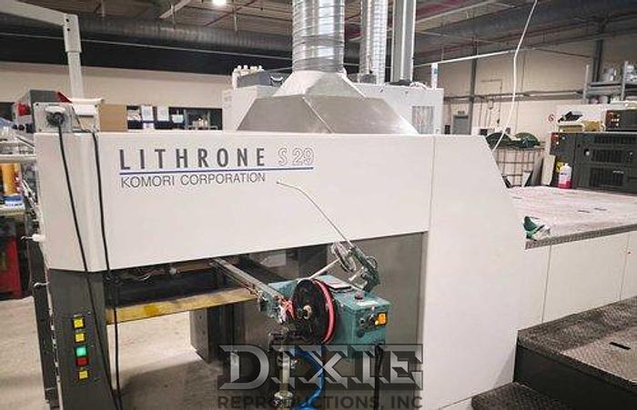 Used 2016 Komori Lithrone LS 429+C