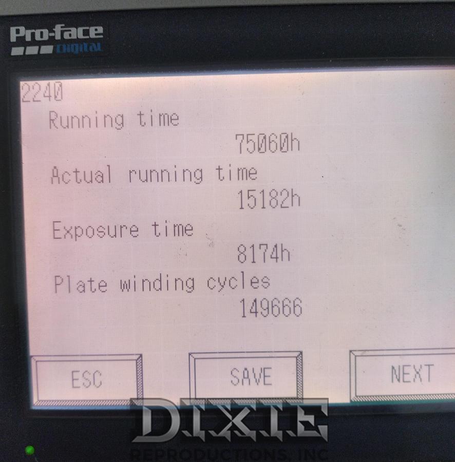 Used 2005 Plate Rite 8000 II