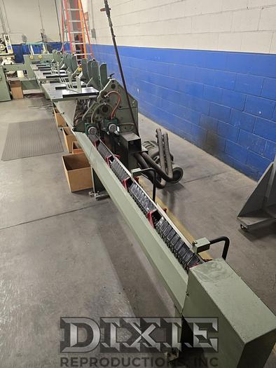 Used Muller Martini 6 Pocket Saddle Stitcher
