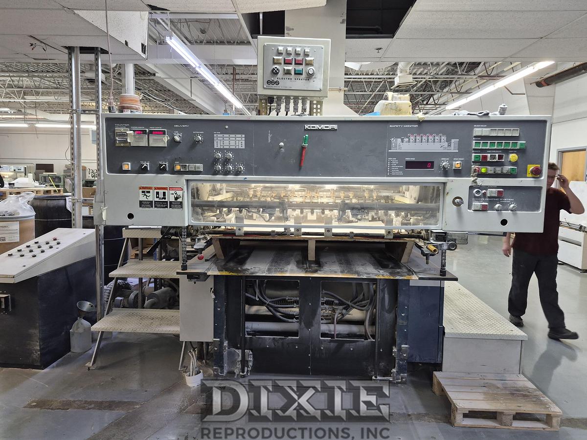 Used 1991 Komori Lithrone L-640