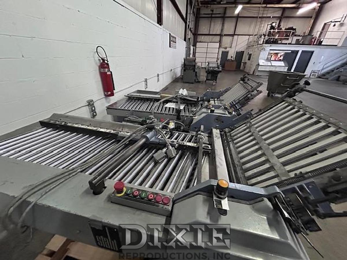 Used 1992 RF 66 Stahl Cont Feed Folder w 2 Rt Angles
