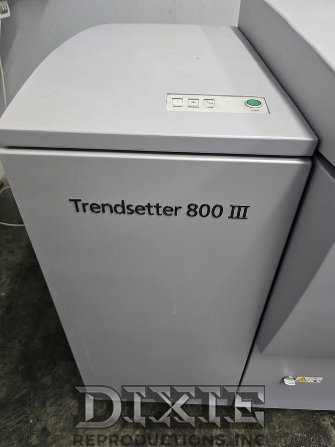 Used 2007 Kodak Trendsetter 800 III