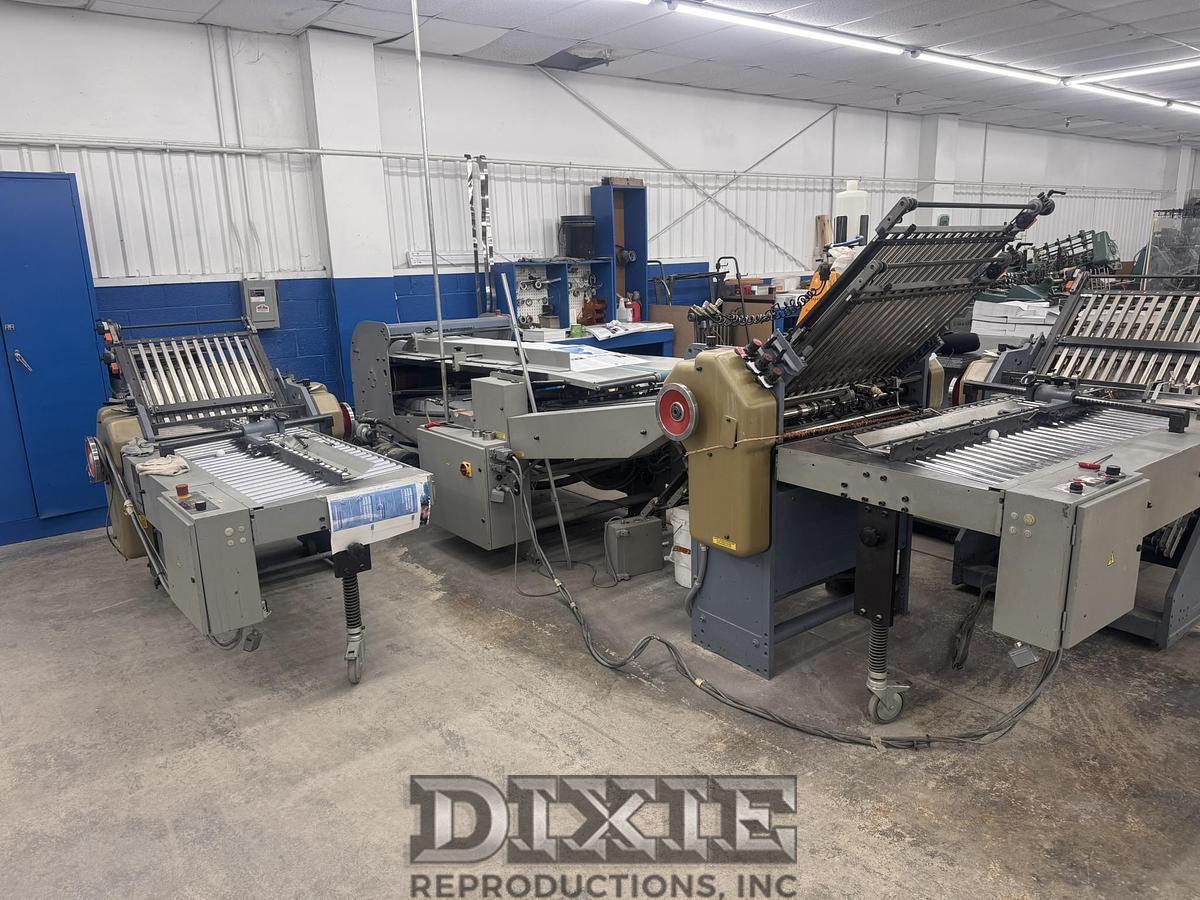 Used Heidelberg Stahlfolder w/ Gatefold