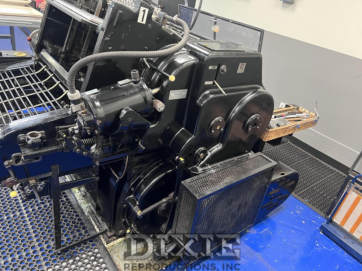 Used Heidelberg Cylinder Die Cutter