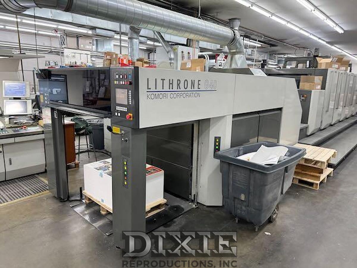 Used 2011 Komori GL640+L HUV