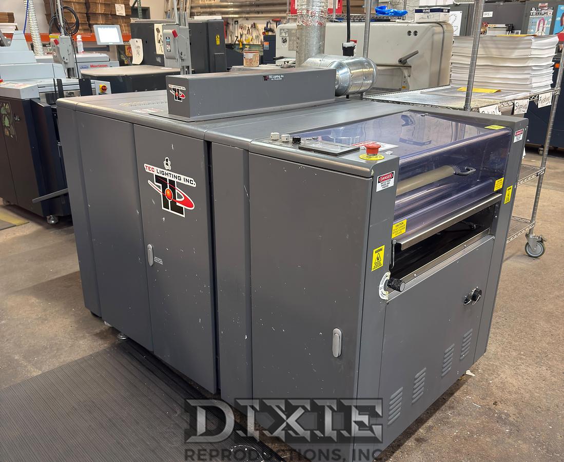 Used 2018 TecLighting TRUVF-21D UV Coater