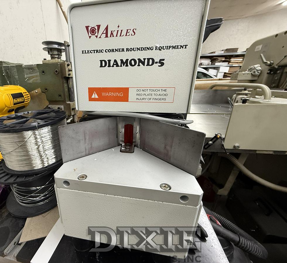 Used Akiles Diamond-5 Electric Corner Round