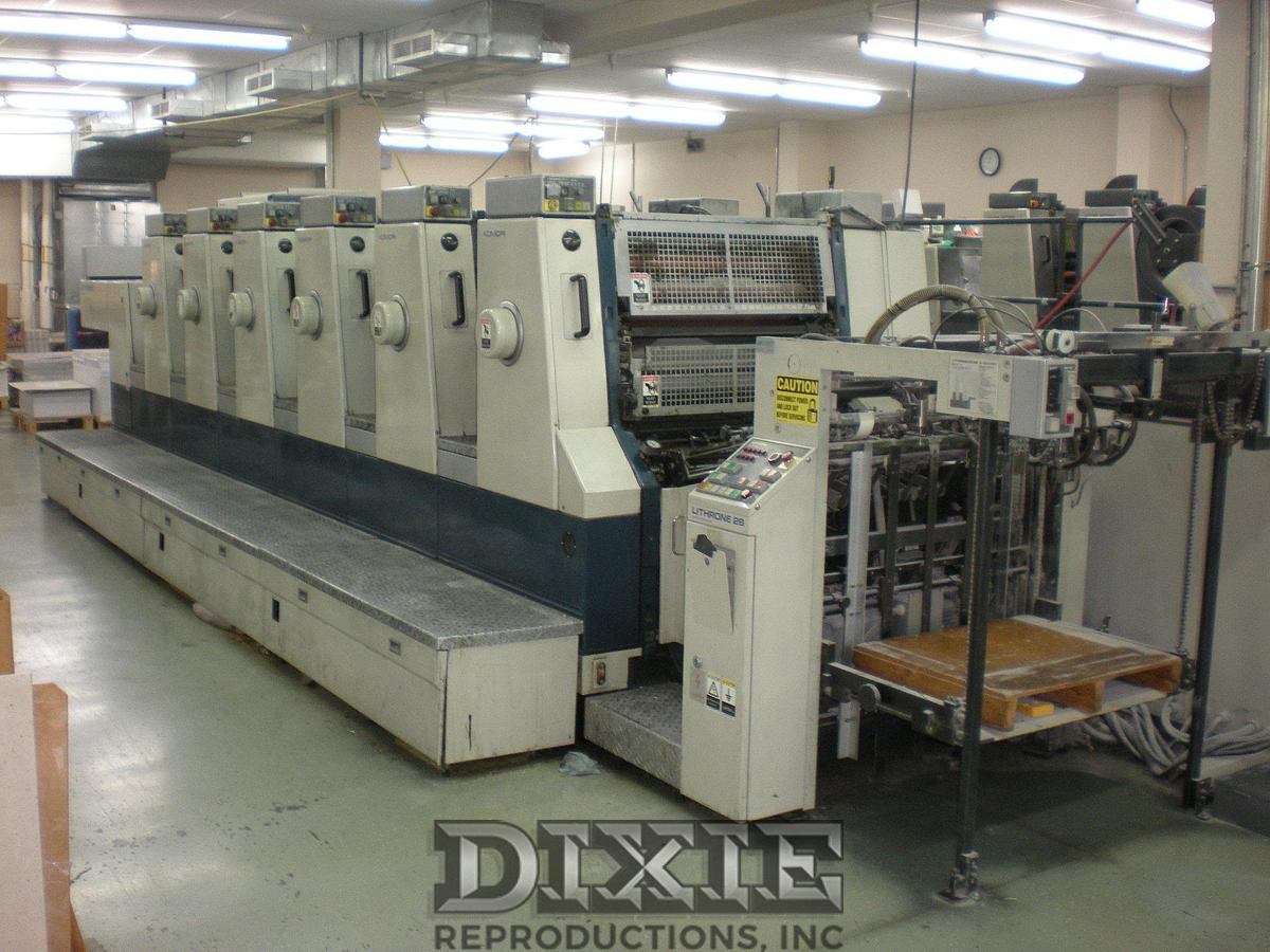 Used 1995 Komori Lithrone 628