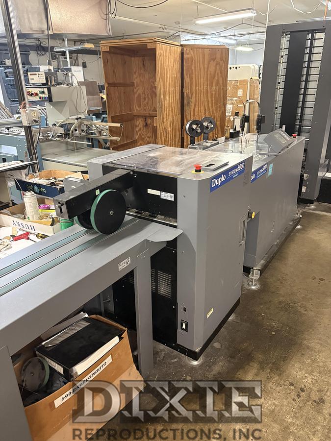 Used Duplo 5000 DBM Booklet Maker System