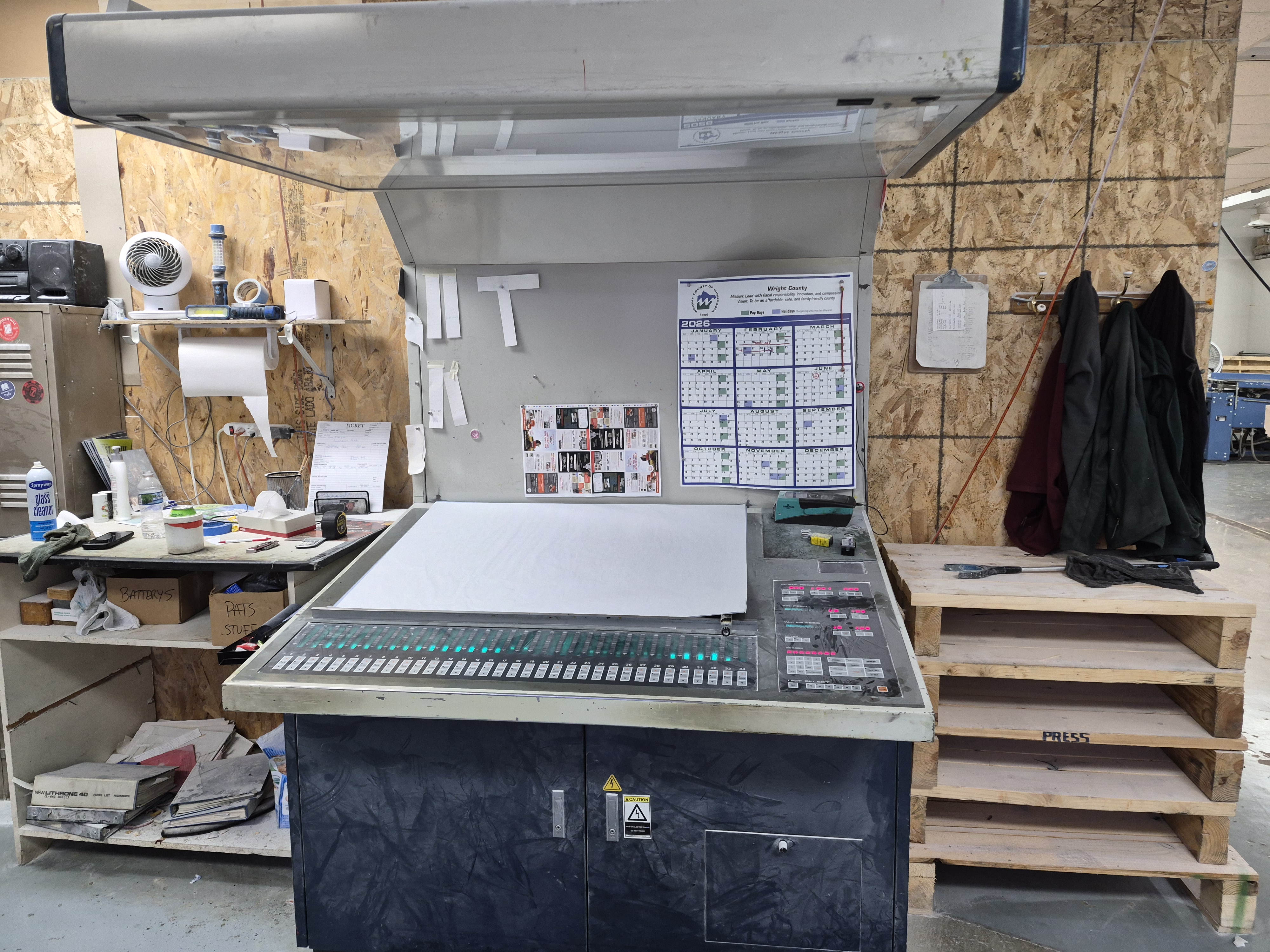 Used 1991 Komori Lithrone L-640