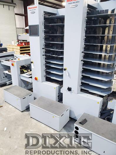 Used 2016 Horizon Collator/Stitch & Fold/Trimmer/Stacker