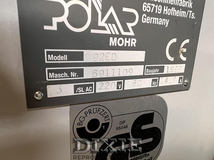 Used 1999 POLAR 92 ED